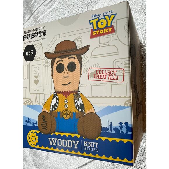 Sealed Handmade by Robots Knit Series #055 Disney Pixar Toy Story WOODY - Picture 7 of 8